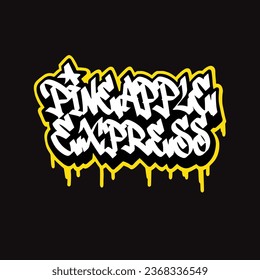 graffiti vectorial etiquetando letra palabra texto arte callejero dibujar mano mural