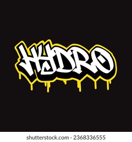 graffiti vectorial etiquetando letra palabra texto arte callejero dibujar mano mural