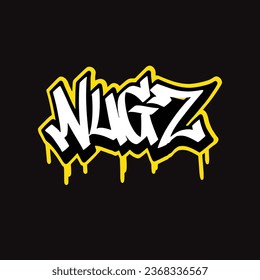 graffiti vectorial etiquetando letra palabra texto arte callejero dibujar mano mural