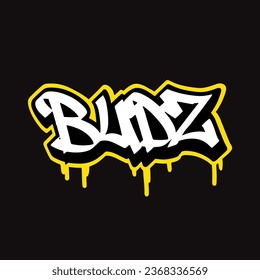graffiti vectorial etiquetando letra palabra texto arte callejero dibujar mano mural