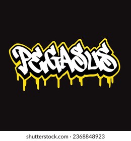 graffiti vector tagging letter word text street art mural hand draw