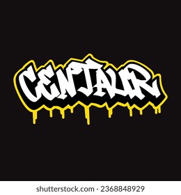 graffiti vectorial etiquetando letra palabra texto arte callejero dibujar mano mural