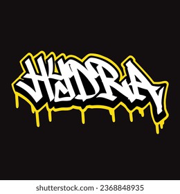 graffiti vector tagging letter word text street art mural hand draw