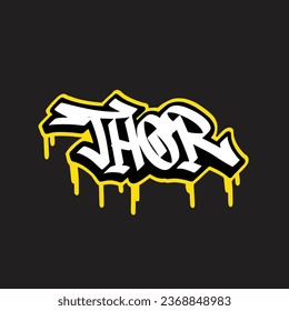 graffiti vector tagging letter word text street art mural hand draw