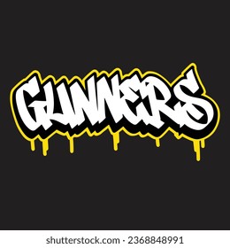 graffiti vectorial etiquetando letra palabra texto arte callejero dibujar mano mural