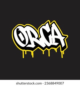 graffiti vectorial etiquetando letra palabra texto arte callejero dibujar mano mural