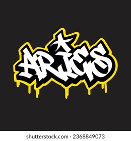 graffiti vector tagging letter word text street art mural hand draw