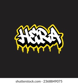 graffiti vector tagging letter word text street art mural hand draw