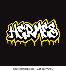 graffiti vectorial etiquetando letra palabra texto arte callejero dibujar mano mural