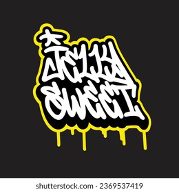 graffiti vector tagging letter word text street art mural hand draw	