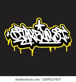 graffiti vector tagging letter word text street art mural hand draw	
