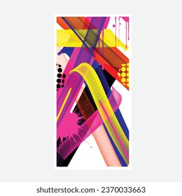graffiti vector tagging letter word text street art mural hand draw