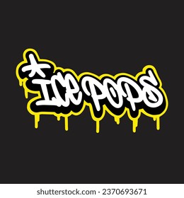 graffiti vector tagging letter word text street art mural hand draw