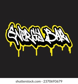 graffiti vector tagging letter word text street art mural hand draw