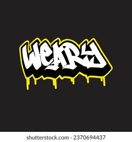 graffiti vector tagging letter word text street art mural hand draw