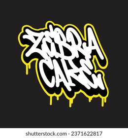 graffiti vectorial etiquetando letra palabra texto arte callejero dibujar mano mural