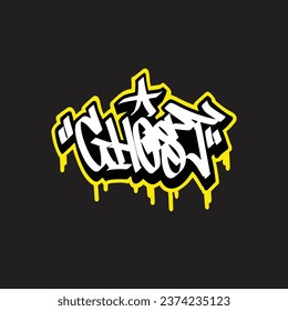 graffiti vectorial etiquetando letra palabra texto arte callejero dibujar mano mural