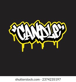 graffiti vectorial etiquetando letra palabra texto arte callejero dibujar mano mural