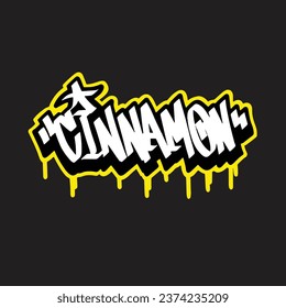 graffiti vectorial etiquetando letra palabra texto arte callejero dibujar mano mural
