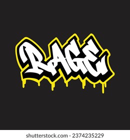 graffiti vector tagging letter word text street art mural hand draw