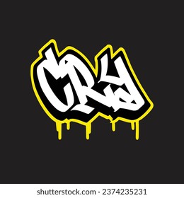 graffiti vector tagging letter word text street art mural hand draw