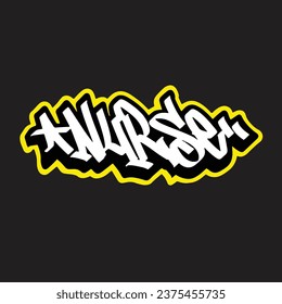 graffiti vector tagging letter word text street art mural hand draw