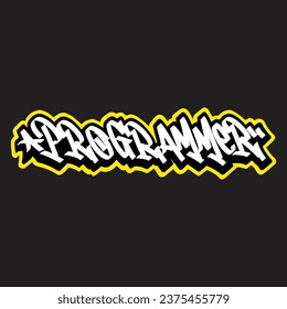 graffiti vectorial etiquetando letra palabra texto arte callejero dibujar mano mural