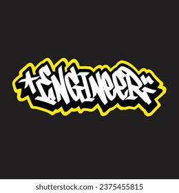 graffiti vector tagging letter word text street art mural hand draw