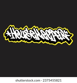 graffiti vectorial etiquetando letra palabra texto arte callejero dibujar mano mural