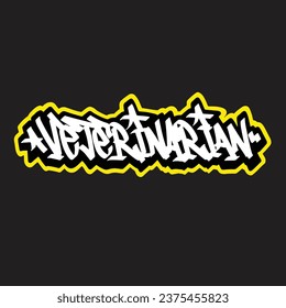 graffiti vector tagging letter word text street art mural hand draw