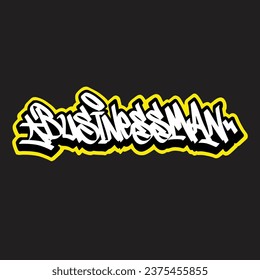 graffiti vectorial etiquetando letra palabra texto arte callejero dibujar mano mural