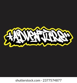 graffiti vector tagging letter word text street art mural hand draw