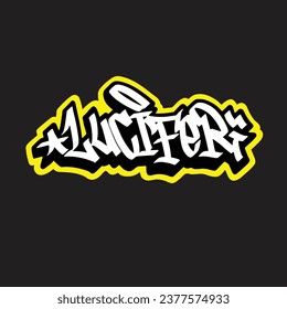 graffiti vector tagging letter word text street art mural hand draw