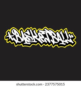 graffiti vectorial etiquetando letra palabra texto arte callejero dibujar mano mural