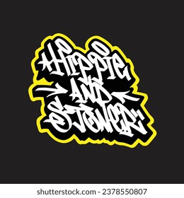 graffiti vectorial etiquetando letra palabra texto arte callejero dibujar mano mural