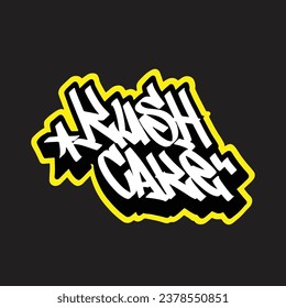 graffiti vector tagging letter word text street art mural hand draw