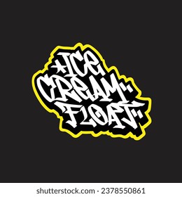graffiti vector tagging letter word text street art mural hand draw