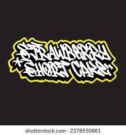 graffiti vector tagging letter word text street art mural hand draw