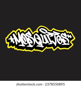 graffiti vector tagging letter word text street art mural hand draw