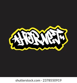 graffiti vector tagging letter word text street art mural hand draw