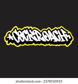 graffiti vector tagging letter word text street art mural hand draw