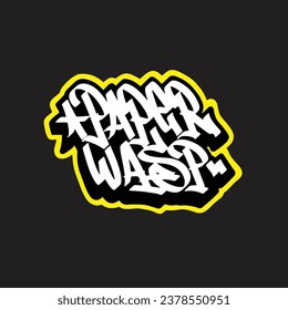 graffiti vector tagging letter word text street art mural hand draw