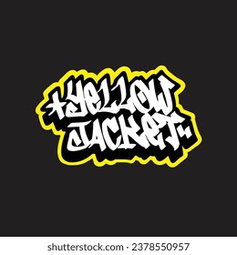 Graffiti, Vektormarkierungsbuchstabe Wort Straße Kunstmalerei handzeichnen