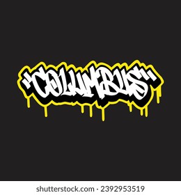 graffiti vector tagging letter word text street art mural hand draw