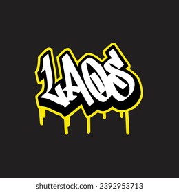 graffiti vector tagging letter word text street art mural hand draw
