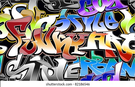 Graffity Wall Street Art Grafitti Vector Stock Vector (royalty Free 