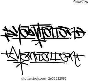Graffiti woordmerk 3 