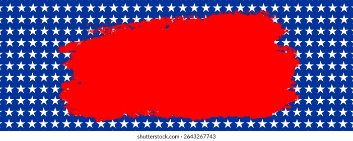 Graffiti-style background with spray paint texture in red, white, and blue. Perfect for Independence Day, USA themes, patriotic designs, and urban American art backdrops.