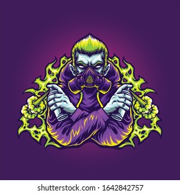 graffity maker character design illustration