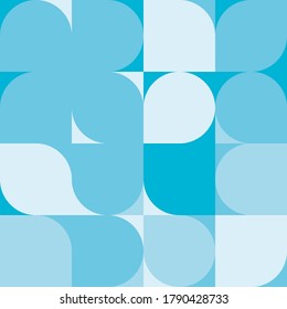 Grafic pattern with abstract geometric shapes. Colorful pattern for banners, wallpaper, covers, cards in minimalistic style. Vector illustration

